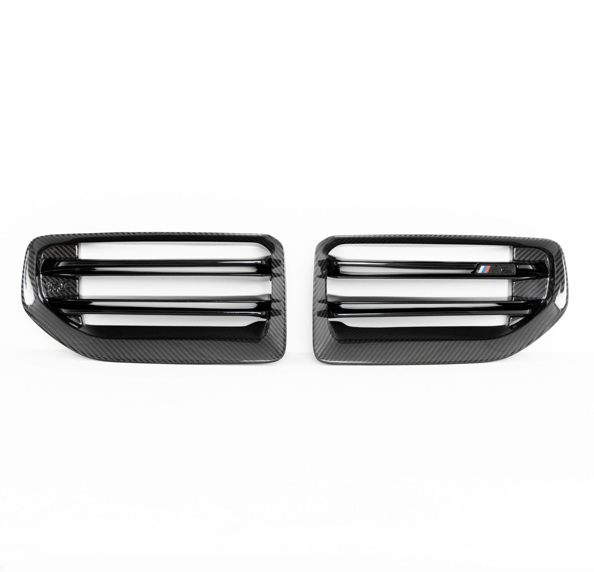 BMW M2 G87 Pre - Preg Carbon Fibre TR87 Front Grilles by Trevora (2023 - 2024) - Evolve Automotive
